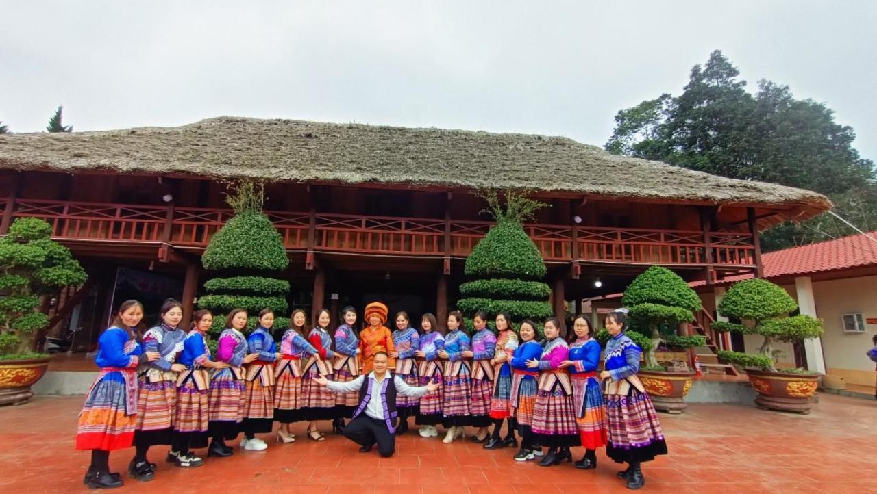 A Lin Homestay Bac Ha 외부 사진