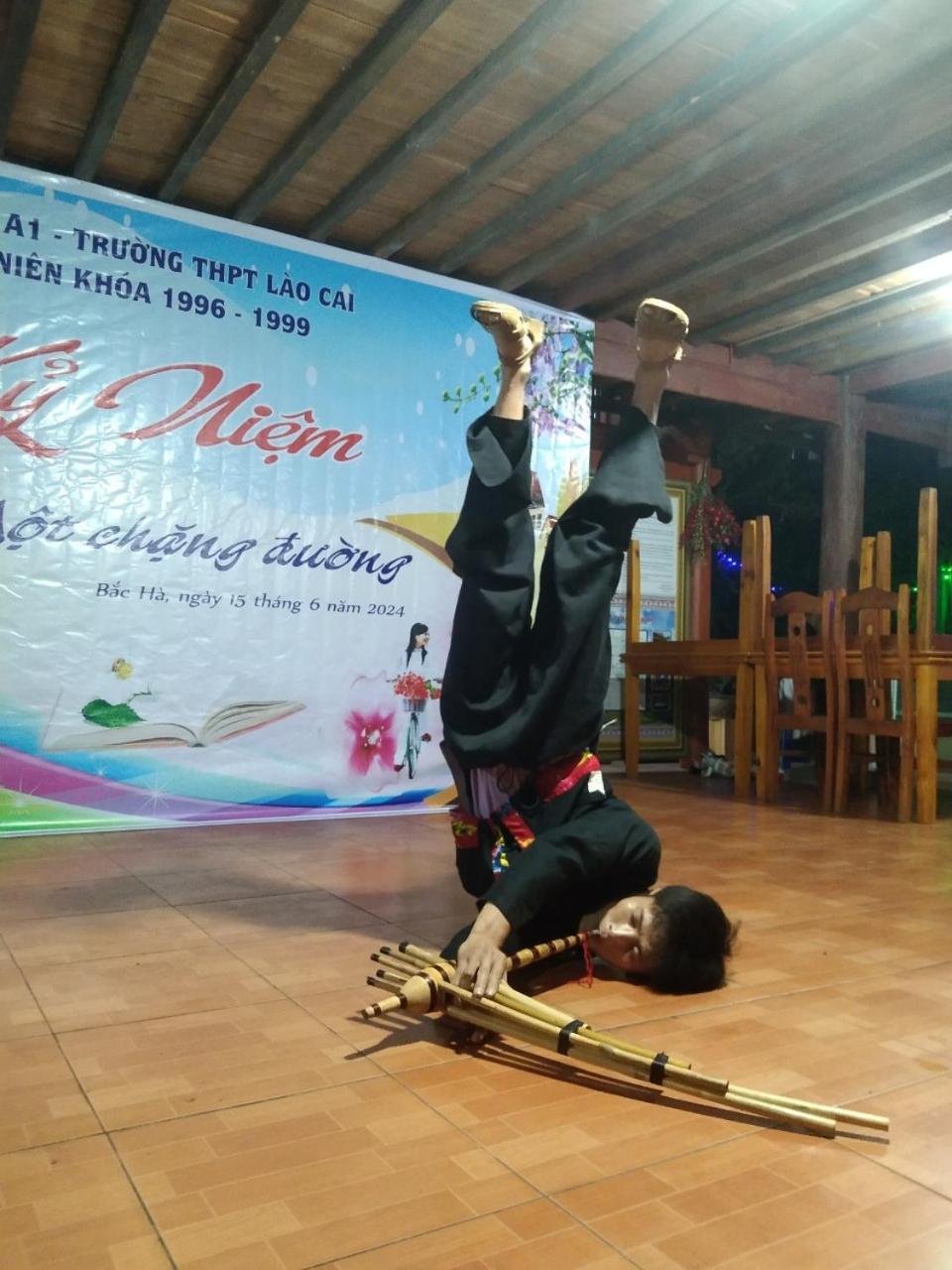 A Lin Homestay Bac Ha 외부 사진